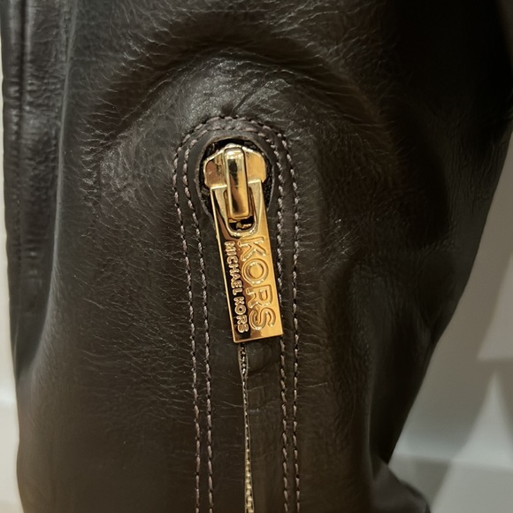 KORS Michael Kors tall brown boots - Picture 3 of 7